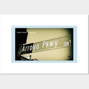 Arroyo Parkway, Pasadena, California by Mistah Wilson Posters and Art